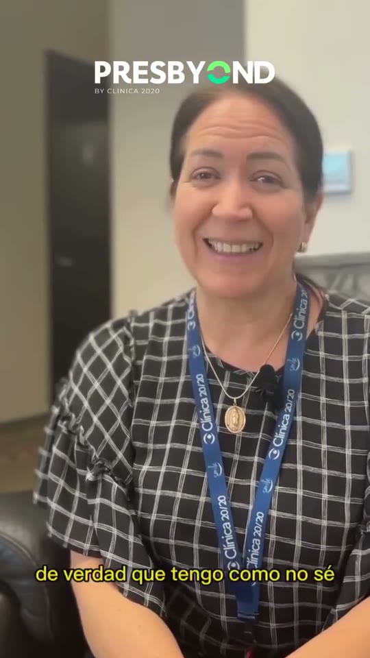 Adriana Bermúdez, paciente de Presbyond