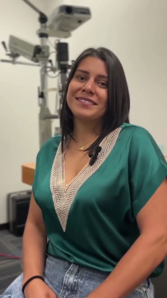 Verónica Bolandi, paciente de cirugía refractiva